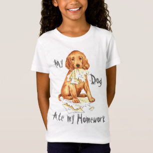 My Irish Setter Ate my Homework T-Shirt