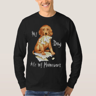 My Irish Setter Ate My Homework T-Shirt