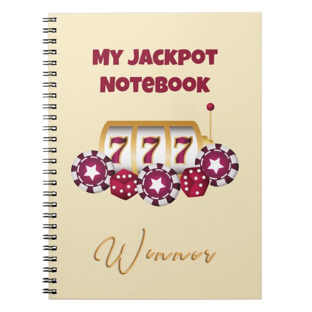 My Jackpot Spiral Notebook (Front)