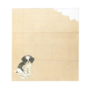 My Japanese Chin Ate My Homework Notepad