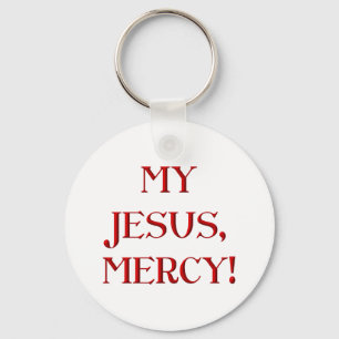 My Jesus, Mercy! Key Ring