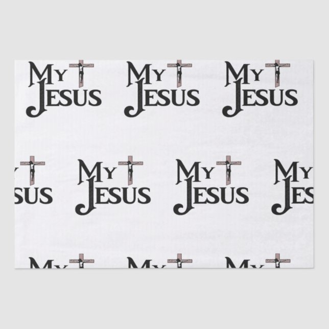 My Jesus Tissue Paper (Front)