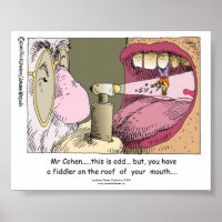 My Jewish Dentist (Funny) Framed Print