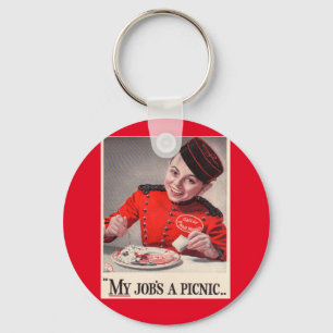 My Job's a Picnic Key Ring