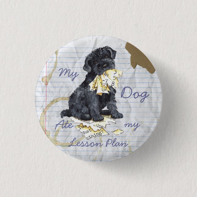My Kerry Ate My Lesson Plan 3 Cm Round Badge (Front)