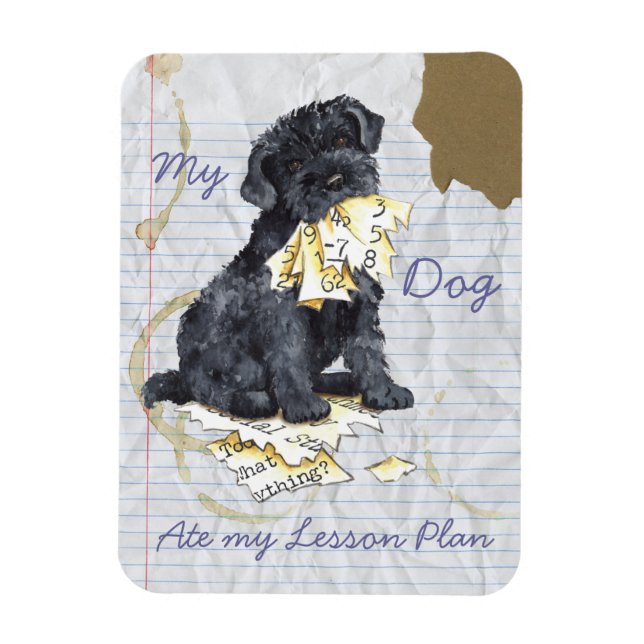 My Kerry Ate My Lesson Plan Magnet (Vertical)