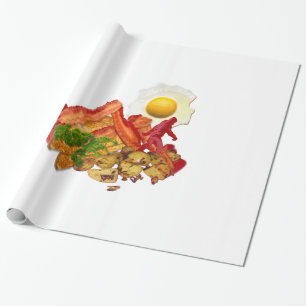 My Ketchup Gone Squatchin for Bacon Breakfast Wrapping Paper