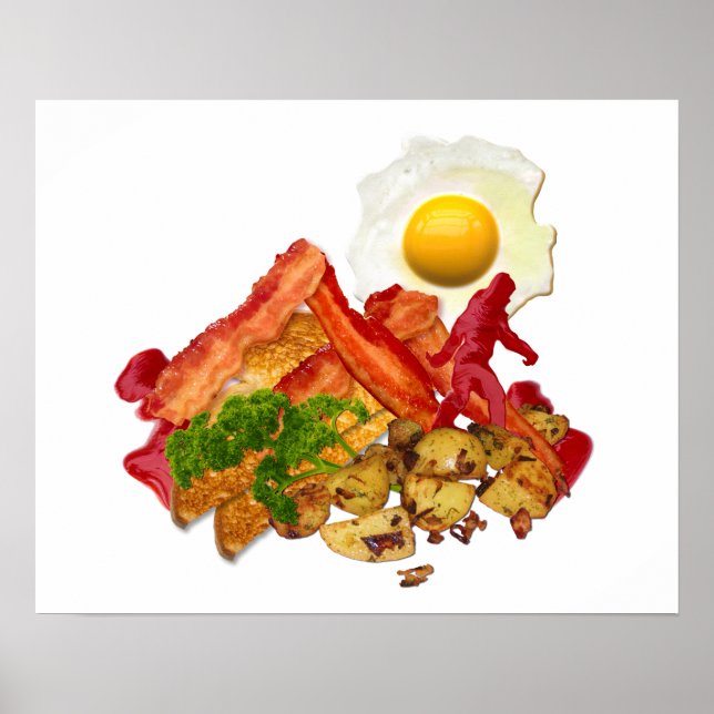 My Ketchup Gone Squatchin for Bacon Decor (Front)