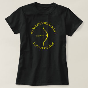 My Kid Shoots Arrows Archery Mum T-Shirt