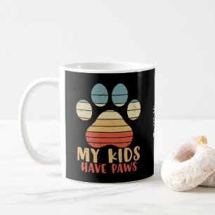 My Kids Have Paws Personalised Coffee Mug