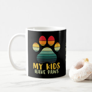My Kids Have Paws Personalised Coffee Mug