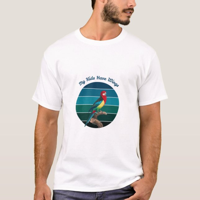 My Kids Have Wings T-Shirt (Front)