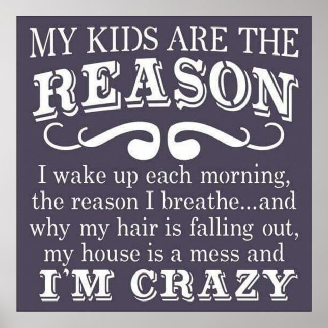 My Kids Poster (Front)