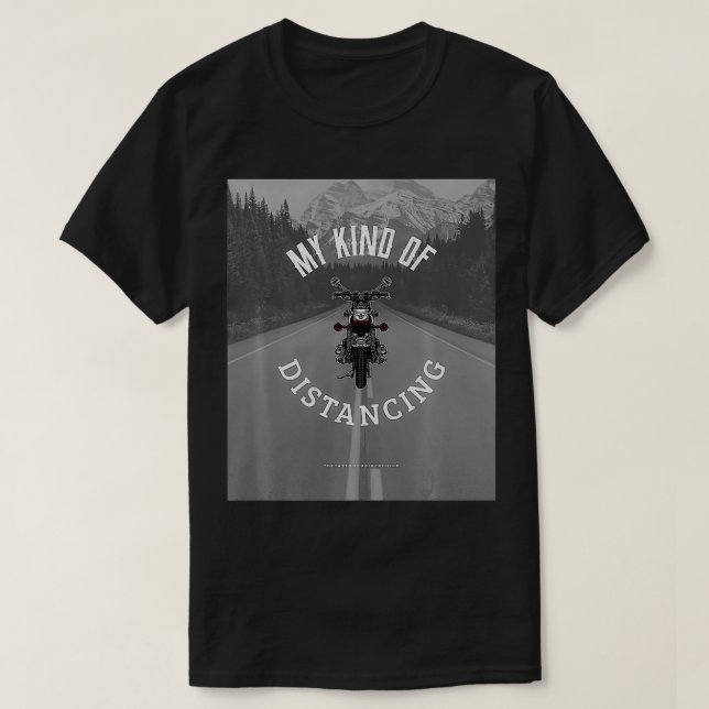 My Kind Of Distancing Premium  T-Shirt (Design Front)