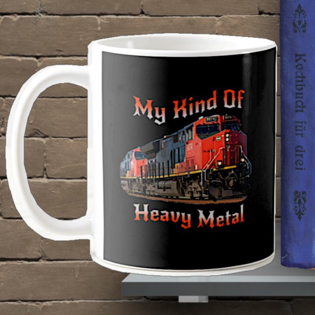My Kind of Heavy Metal Diesel Locomotive Train     Coffee Mug (Creator Uploaded)