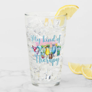 My Kind Of Therapy Glass