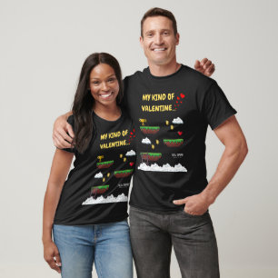 My Kind Valentine Gamer Valentines Day Gaming T-Shirt