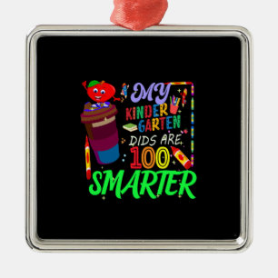 My Kinder Garten Dids Are 100 Smarter Metal Tree Decoration