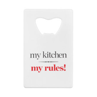 My Kitchen, My Rules