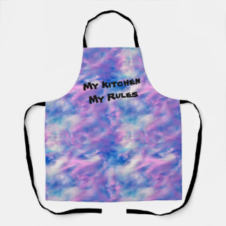 "My Kitchen, My Rules" All-Over Print Apron