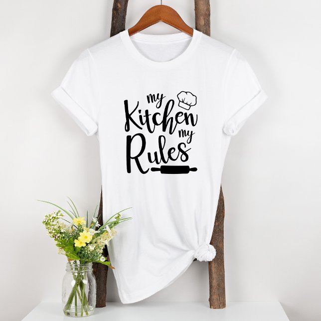 My Kitchen My Rules Cooking Canning T-Shirt (Creator Uploaded)
