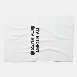 My Kitchen My Rules Funny Kitchen Towel