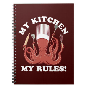 My Kitchen My Rules   Octopus Chef Notebook