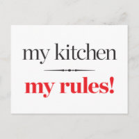 My Kitchen, My Rules