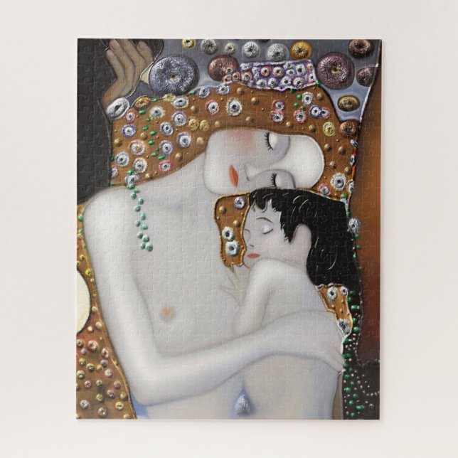 My Klimt Serie : Mother & Child Jigsaw Puzzle (Vertical)