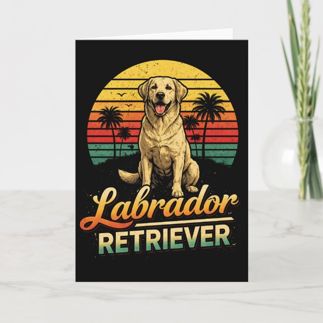 My Labrador Retriever Card (Front)