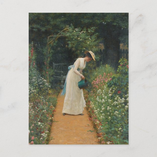 My Lady’s Garden Leighton Postcard (Front)
