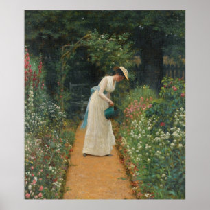 My Lady’s Garden Leighton Poster