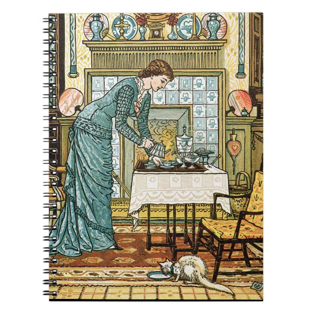 My Lady's Chamber, frontispiece to 'The House Beau Spiral Notebook (Front)