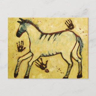 My Lascaux Horse Postcard