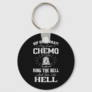 My Last Chemo Shirt Chemotherapy Cancer Awareness Key Ring