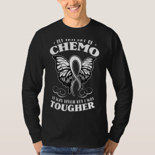 My Last Day Of Chemo Chemotherapy Butterfly Idea T-Shirt