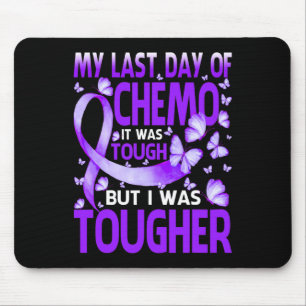 My Last Day Of Day Chemo Fibromyalgia Awareness Bu Mouse Pad