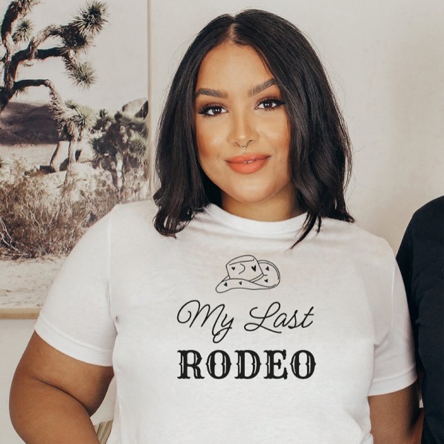 My Last Rodeo Country Bachelorette Party Bride's T-Shirt (Creator Uploaded)