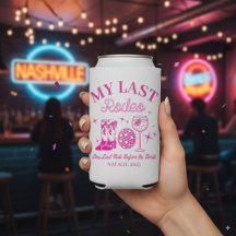 My Last Rodeo Personalised Pink Bachelorette Party
