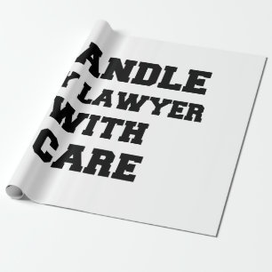 MY LAWYER WRAPPING PAPER