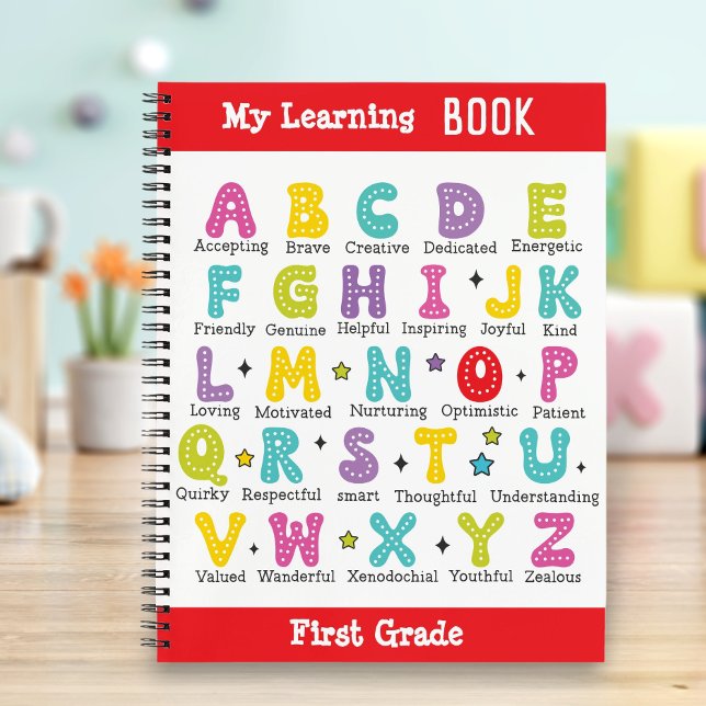 My Learning Book custom name  colourful letters (My Learning Book custom name colorful letters)
