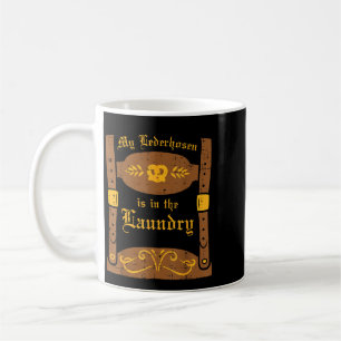 My lederhosen laundry costume boys kid youth men coffee mug