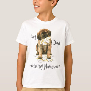 My Leonberger Ate My Homework T-Shirt