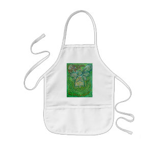 My Life Green Cancer Angel Apron