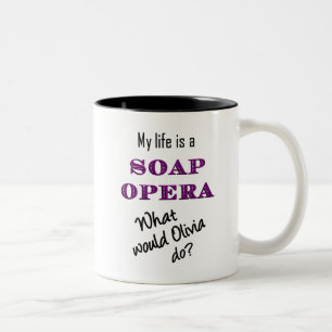 My Life is a Soap Opera Olivia & Natalia Mug