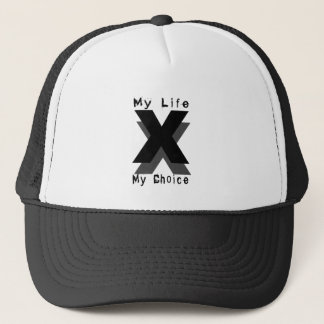 my life my choice trucker hat