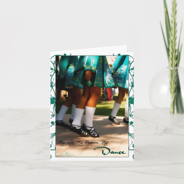 My Life, My Passion, My Dance Card (Front)