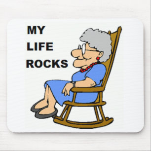 MY LIFE ROCKS MOUSE PAD