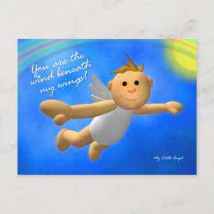 My Little Angel: Wind Postcard