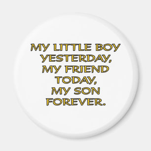 MY LITTLE BOY MAGNET